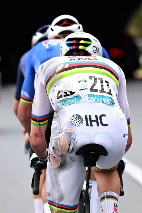 Tadej Pogacar was not deterred by his crash at Milan-Sanremo 2026