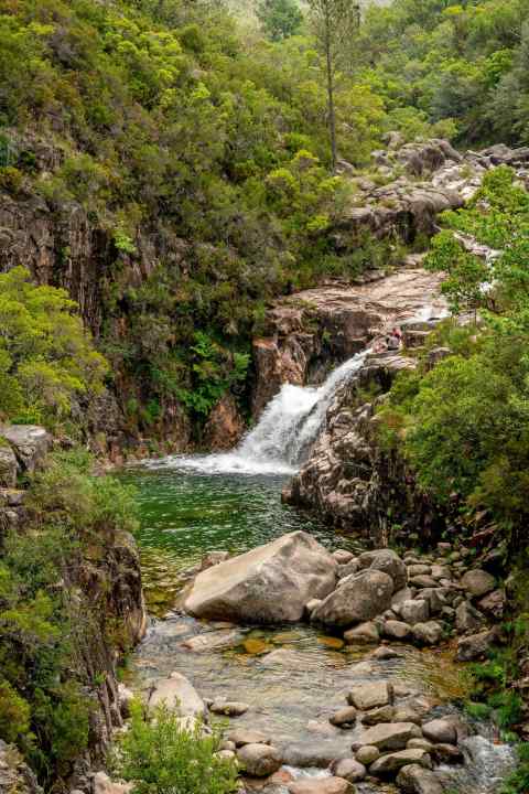Paddling pool: The pools between the cascades of Portela do Homem (Tour 4) are popular swimming spots in summer.