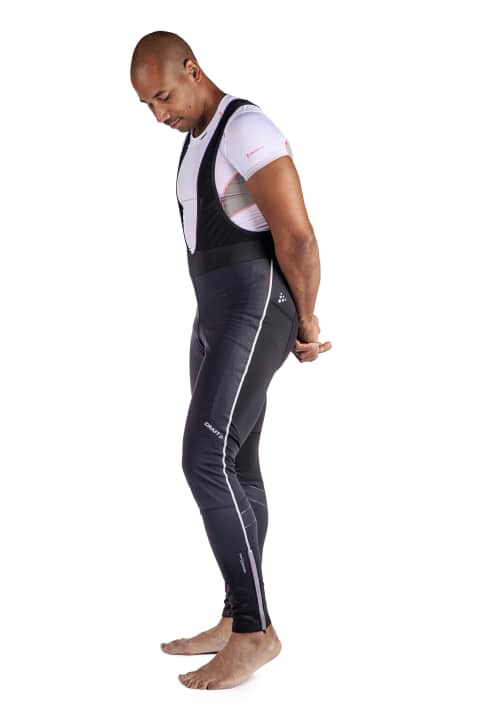 Craft Ideal Pro Wind Bib Tights lange Radhose