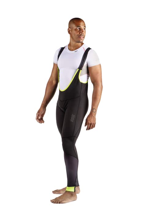 Pantalon à bretelles Rose High End Fluo Thermo