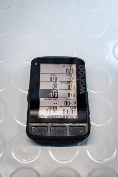 Nicht so einfach zu reparieren: der jüngere Wahoo Computer.