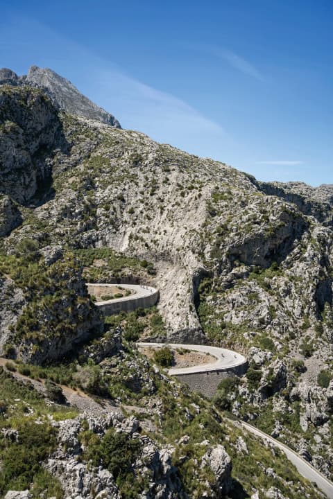 Must-do programme: Sa Calobra is the most famous spot on the island. Everyone wants to go down here and then everyone has to go back up again.
