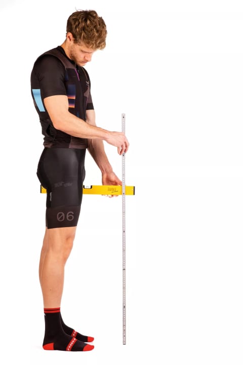 Formula for the crank length: 20.5 per cent of the inside leg length