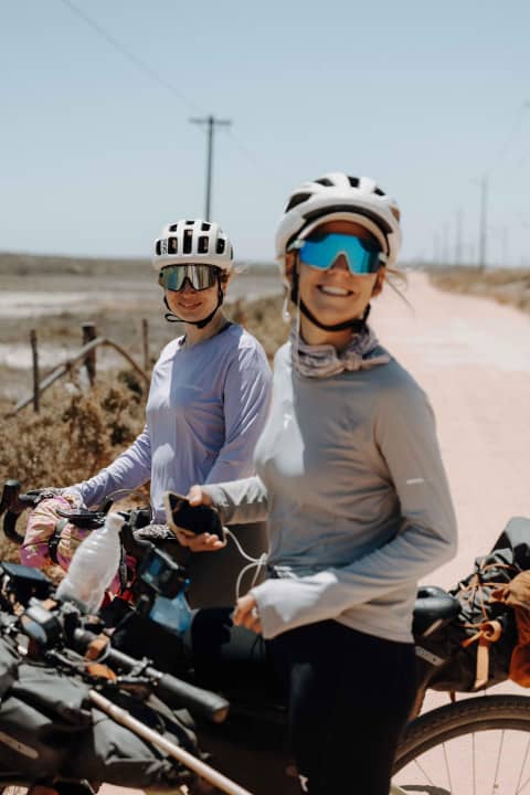 Unique: I was able to accompany Wiebke Lühmann on the last 700 kilometres of her journey.