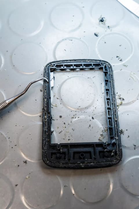 7. clean the bonding surface