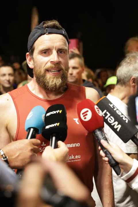 Jonas Deichmann during the interview: "It was great!"