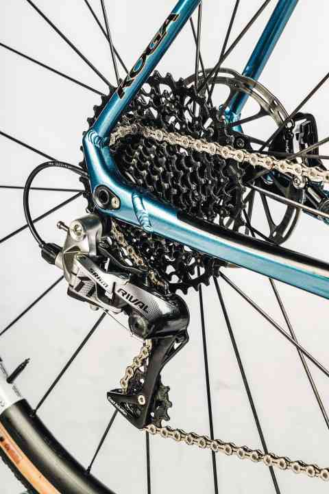 Limitiert das Mögliche: Mechanische Rival-Gruppe mit einem Kettenblatt und Elffach-Kassette