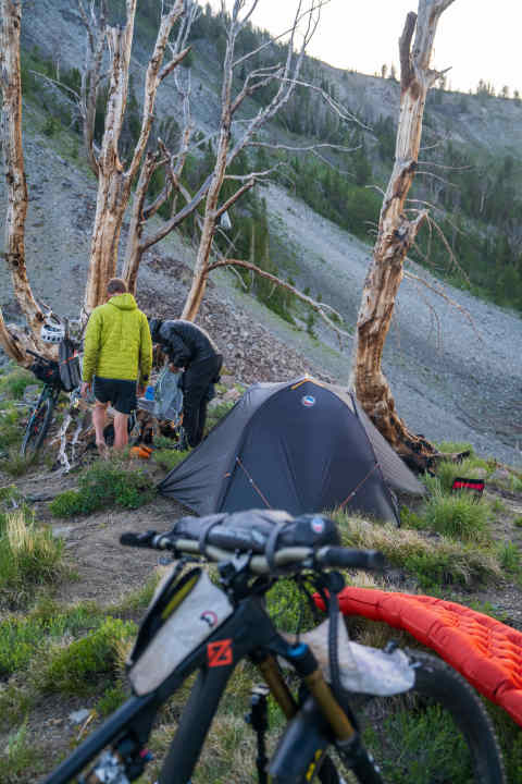 Le Big Agnes Tiger Wall dans son habitat naturel.