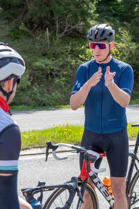 Conseiller à succès : le vainqueur du Tour Andy Schleck