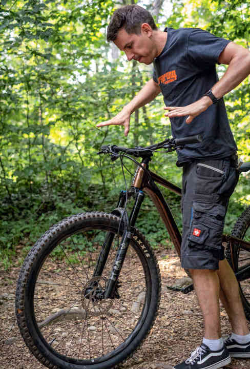 ... anschließender Check per Rücksprungtest.