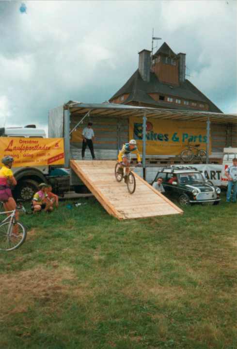   This is how it all began: The first EBM events took place on short, 10-kilometre laps of the Schwartenberg, which had to be ridden ten times.