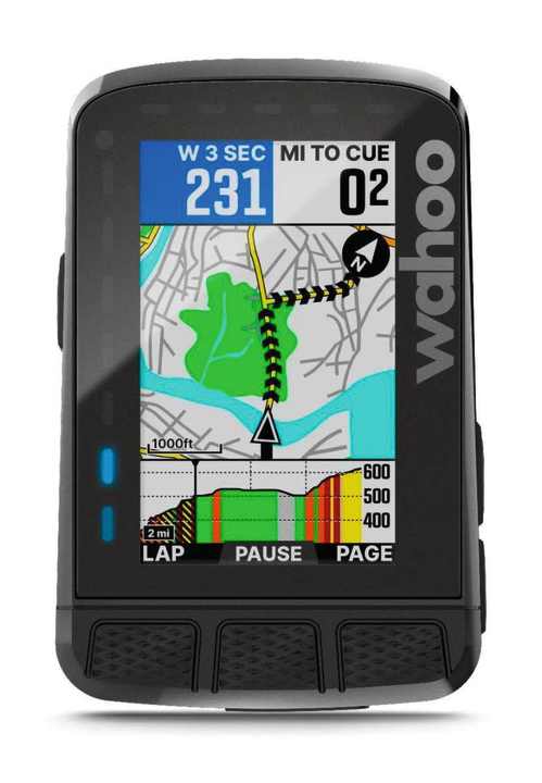 Many bikers love the Wahoo for its "Summit Segments" - the altitude profile with detailed gradient information.