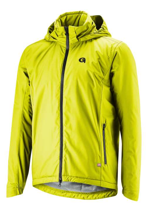 Warm and dry. The waterproof Save Jacket Therm is also lined with Primaloft, making it ideal for cold, rainy days.
