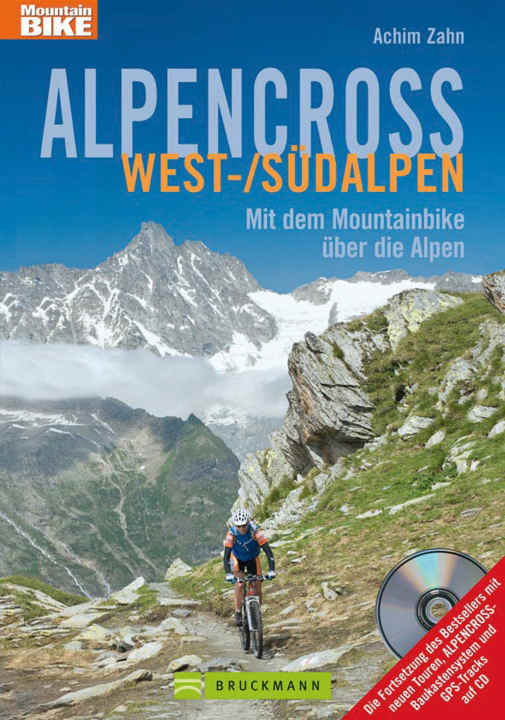    Alpencross West/South: Author Achim Zahn's modular tour system assumes a certain basic knowledge of the Alps, but also provides trail tips for advanced riders. The best route guide for the rough and lonely Western Alps - now also with a CD-Rom. Bruckmann Verlag, 34.90 euros.