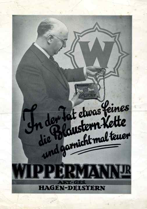 The long history of Wippermann could certainly be reconstructed using the old adverts.