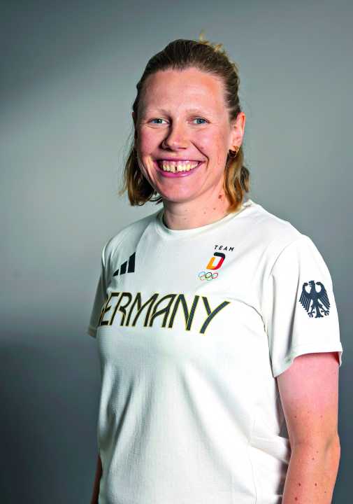 Mieke Kröger a vécu à Paris ses troisièmes Jeux Olympiques et est une constante dans l'équipe de poursuite par équipe sur piste.