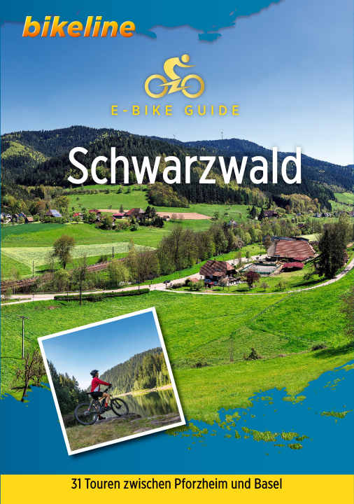 Buchcover Bikeline E-Bike Guide Schwarzwald