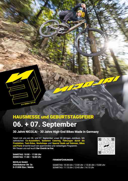 Offen Türen bei der Hausmesse am 6. und 7. September.