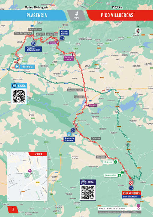 The 4th stage on the map