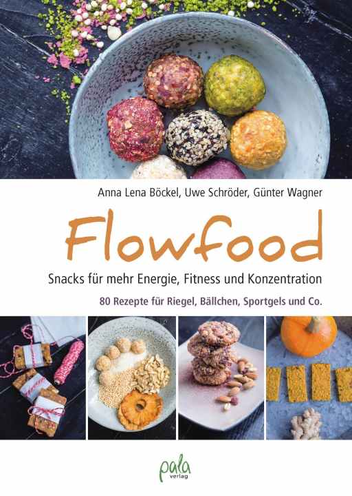  This recipe comes from the book Flowfood. It contains 80 recipes for bars, balls, sports gels etc. Price: 19.90 euros. Can be ordered at <a href="https://pala-verlag.de/buecher/flowfood/" target="_blank" rel="noopener noreferrer nofollow">www.pala-verlag.de</a>