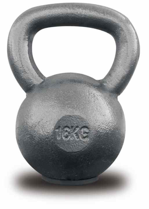 Like a whole gym! You don't need more than a kettlebell.