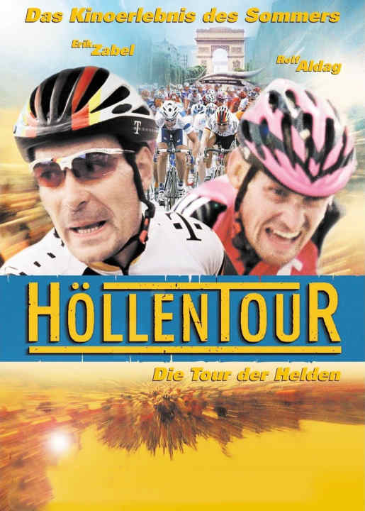 La couverture du légendaire documentaire sur le cyclisme "Höllentour" de 2004.