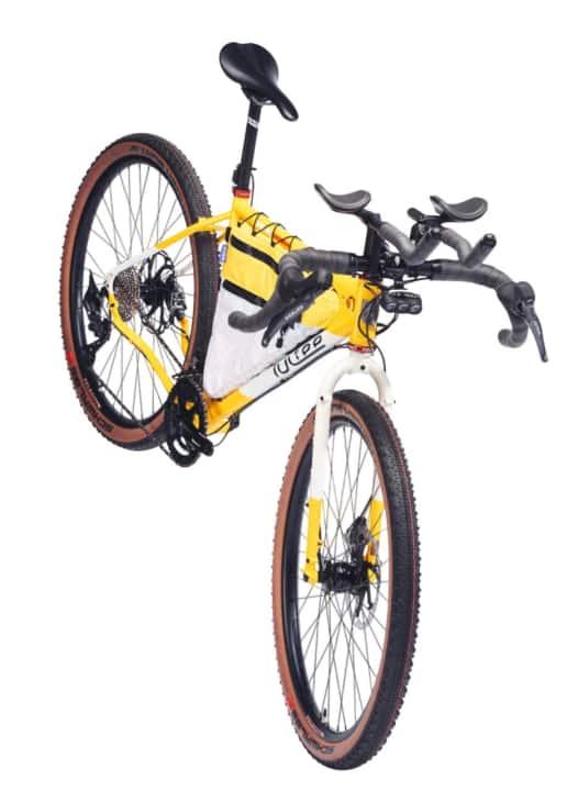 Bereit für die Weltumradlung: Das Tulipp Adventure A65 ist ein maßgefertigtes Gravelbike für die Langstrecke.