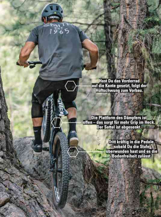 "Find a flowing line to the obstacle," says uphill expert Braydon Bringhurst.