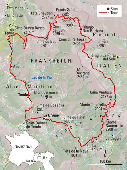   Ligurischer Grenzkamm