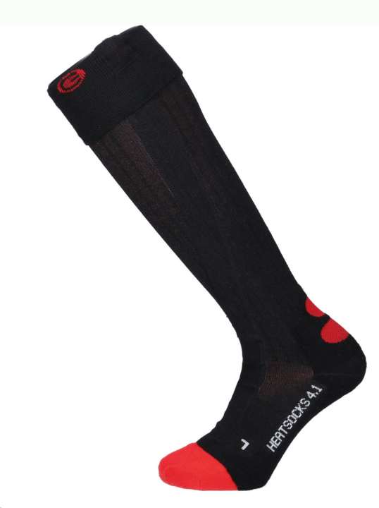 Soll für warme Füsse sorgen. Die Heiz-Socken von Lenz.