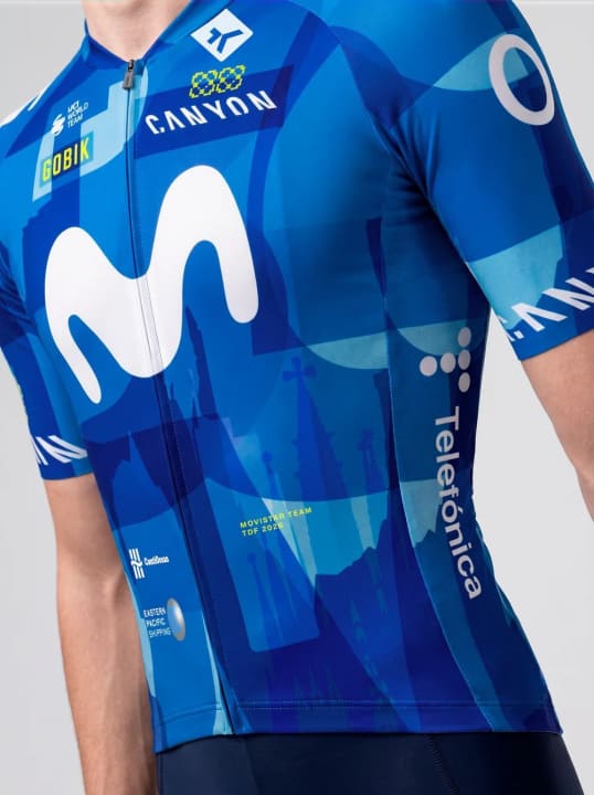Das Trikot von Movistar Team