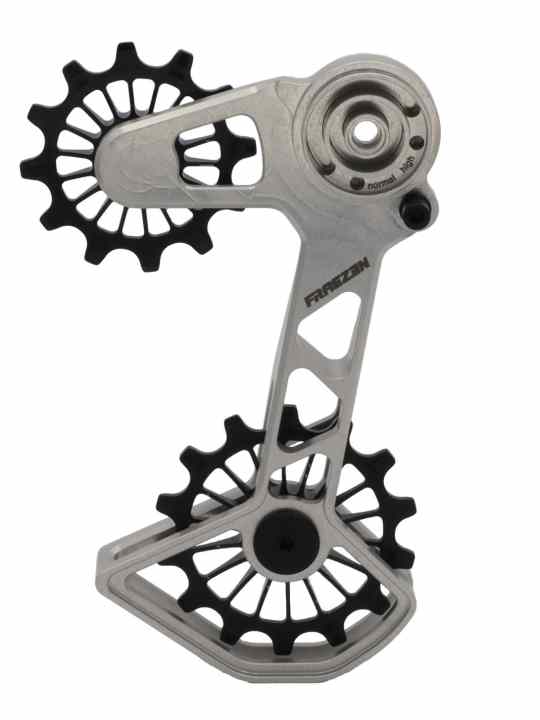 This exclusive tuning part is called Fraezen Kaefig and is milled in the Allgäu.