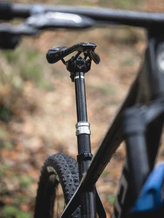Only the top model of the new Ghost cross-country hardtail comes with a dropper post.