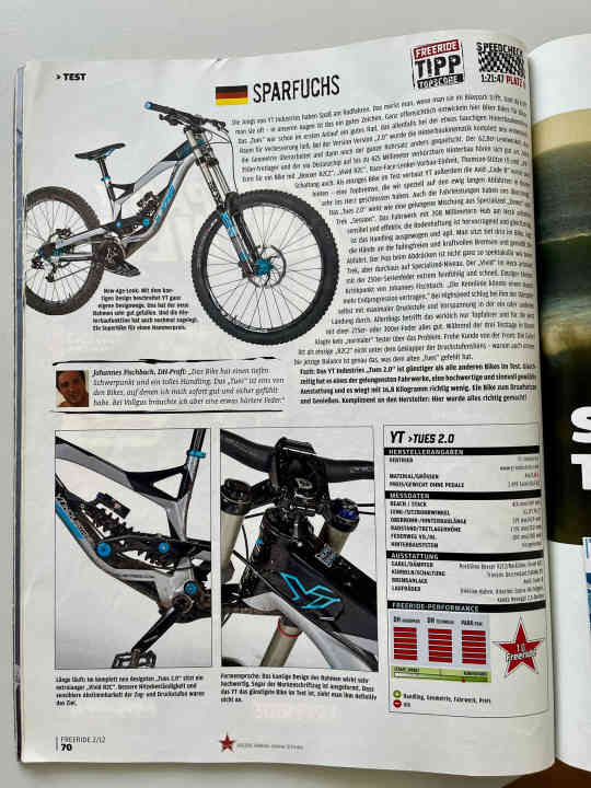 Das erste Doppelbrücken-Modell des YT Tues im Test: wieder Bestnote 10.