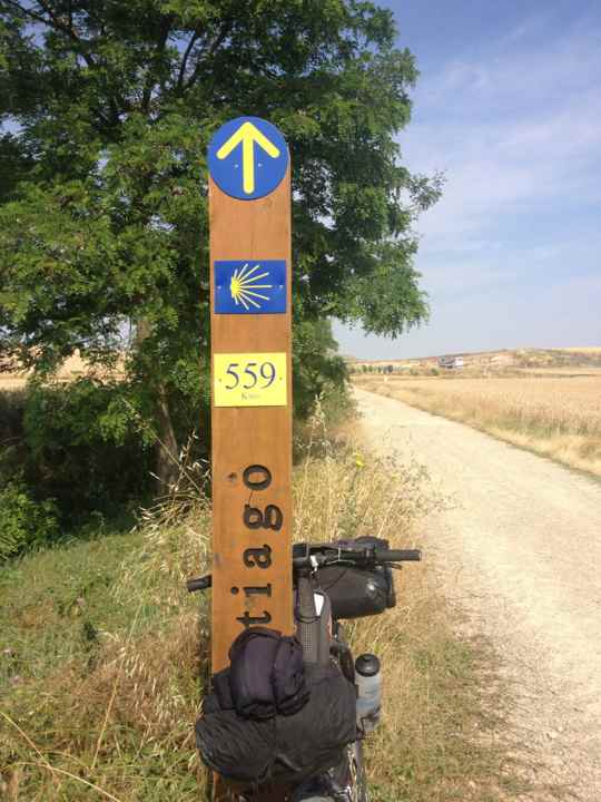   Noch 559 Kilometer...