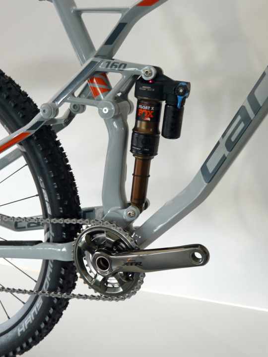   Carver has developed a new rear triangle for the new platform.