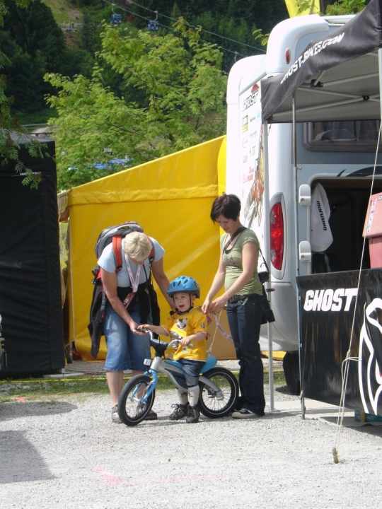   Mum Klausmann and Junior Klausmann. Nothing beats family.