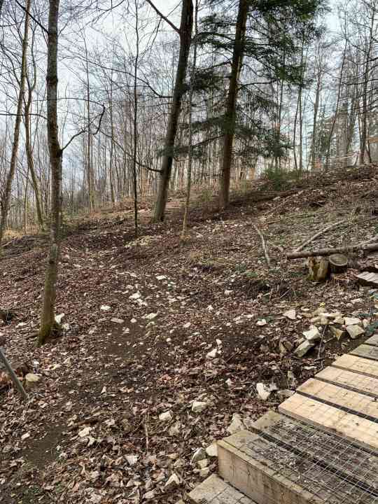   The new A-Line at the Albstadt drop. 