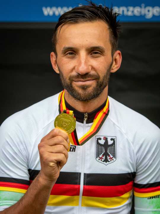   The oldie and newly crowned German champion Manuel Fumic has a lot of Olympic experience.