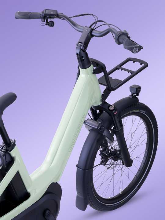 Mit Fahreigenschaften wie bei einem “normalen” Bike, hoher Wendigkeit und umfangreicher Ausstattung ist das Urban Arrow Breeze ausgerichtet auf die Bedürfnisse von Alltagsfahrern.