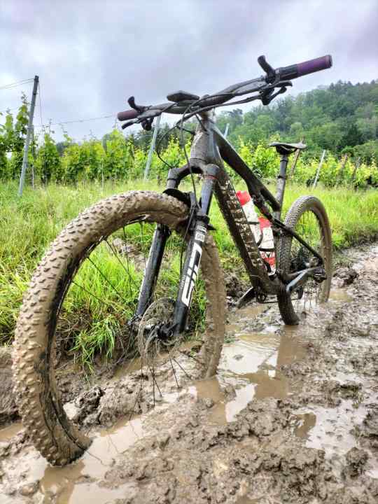 Not ideal conditions at the marathon training camp of the BIKE editorial team.