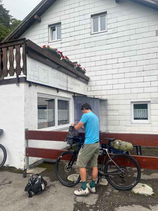 Aufbruch vom Gästehaus Schwarz in Westenried: gut, günstig, freundlich