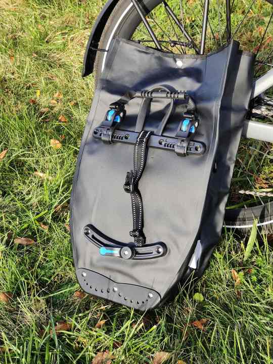 The Forrider Pro is also significantly more robust thanks to stiffer material and a scuff guard on the lower edge.