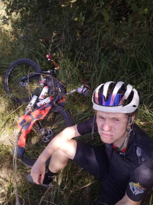 Die Kräfte schwinden: ab Moosburg an der Isar wird’s zäh für Körper und Geist.