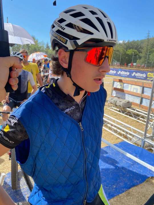 Für Max lief die EM mit dem BIKE Junior Team leider nicht wie erhofft.