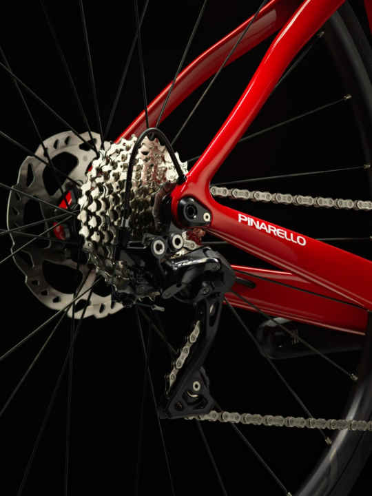 The F1 is the only race model from the Italians to change gears mechanically.