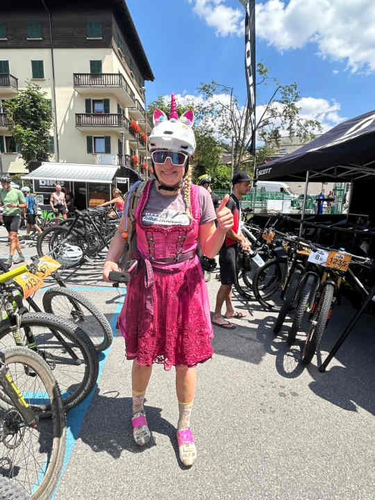 Daumen hoch, gerne wieder, 5 Sterne für die BIKE Transalp 2023