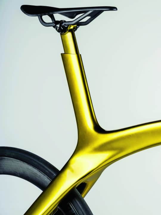 Skulptural: Das "Designrad" ist auf 1500 Stück limitiert. Per Baukasten-System lässt es sich individuell aufbauen.