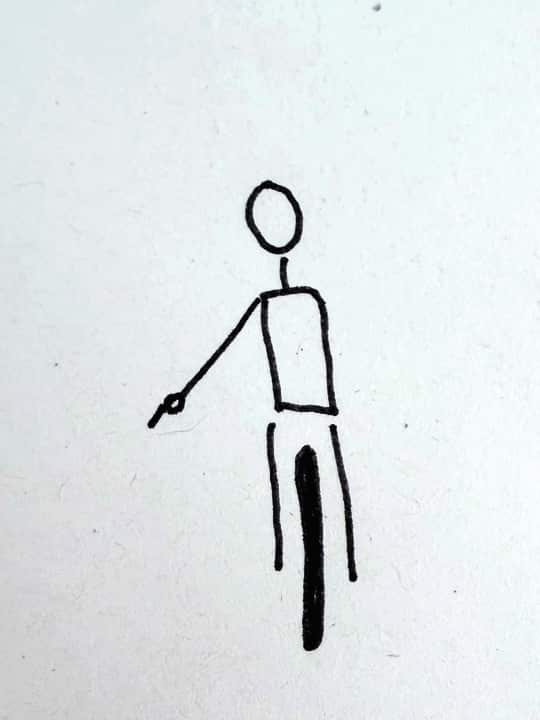 Signal de la main : signaler un obstacle