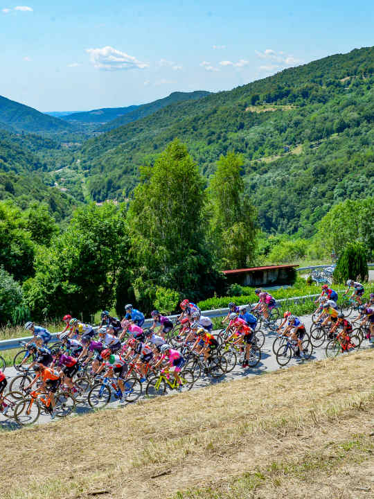 Les montagnes ne seront pas oubliées lors du Giro Donne 2022